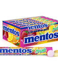 Mentos Chewy Fruit Candy Roll  37g [1 Roll]