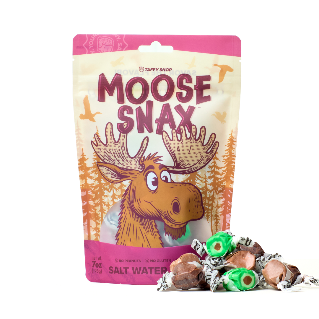 Moose Snax Salt Water Taffy Bag (7oz)