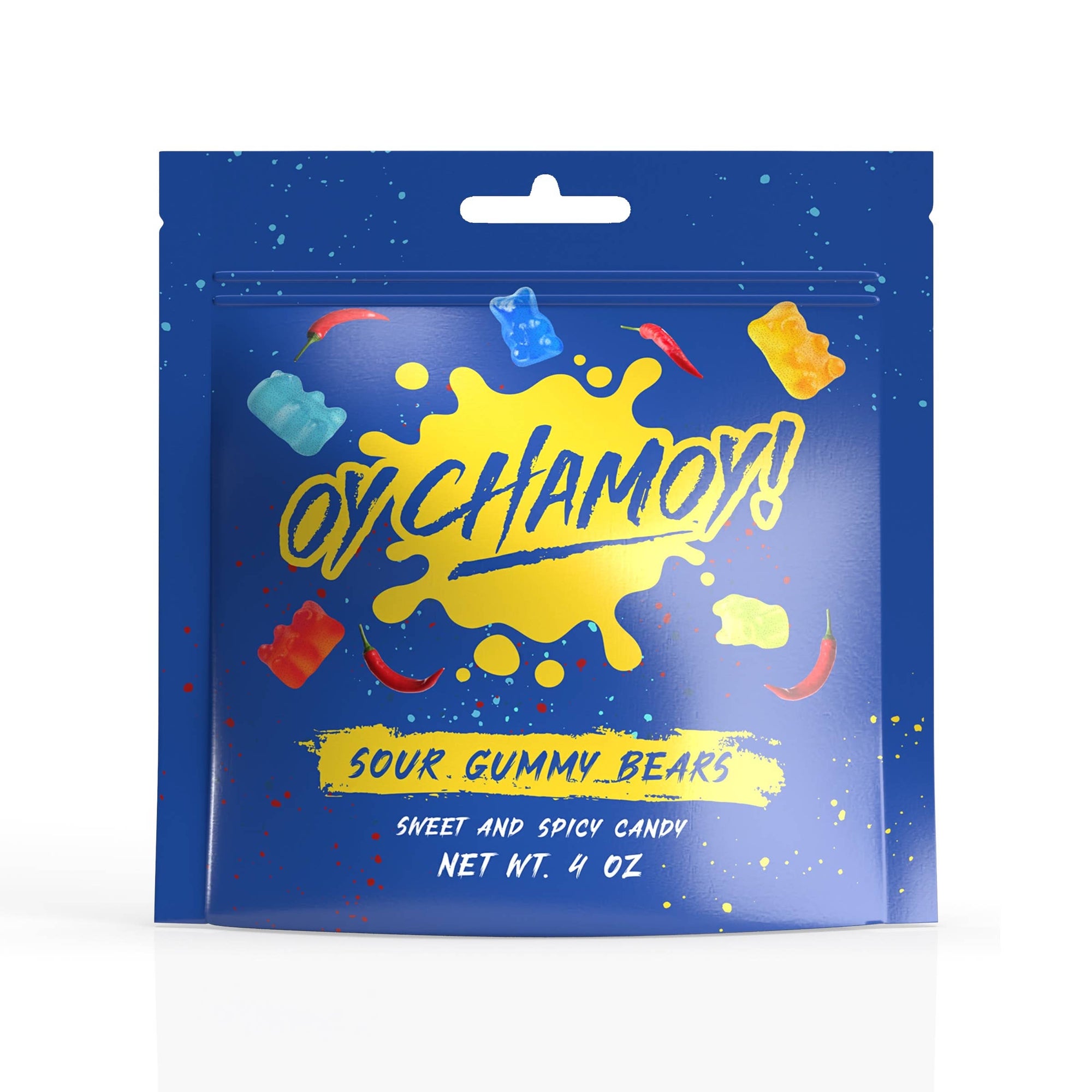Oy Chamoy! Sour Gummy Bears -4oz.