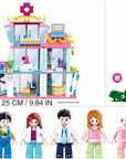 Girl's Dream Hospital Building Brick Kit (459 pcs)
