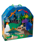 PLAYBOX WITH WOODEN PIECES - DINOSAUR