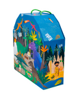 PLAYBOX WITH WOODEN PIECES - DINOSAUR