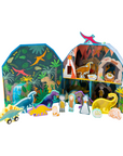 PLAYBOX WITH WOODEN PIECES - DINOSAUR