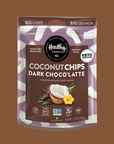 Dark Choco'Latte Coconut Chips 100g