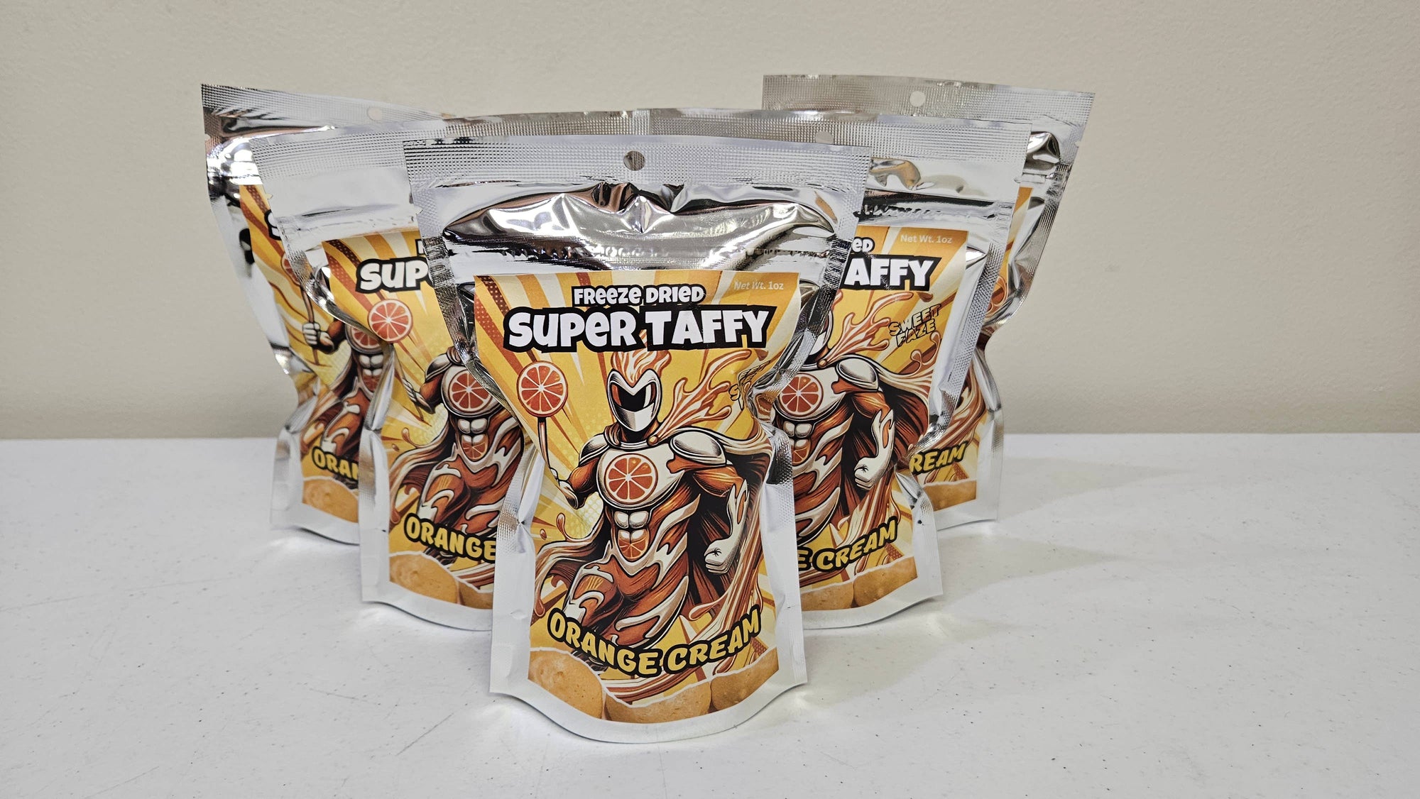 Freeze Dried Super Taffy | Orange Cream