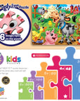 Googly Eyes - Farm Animals 48 Piece Jigsaw Puzzle