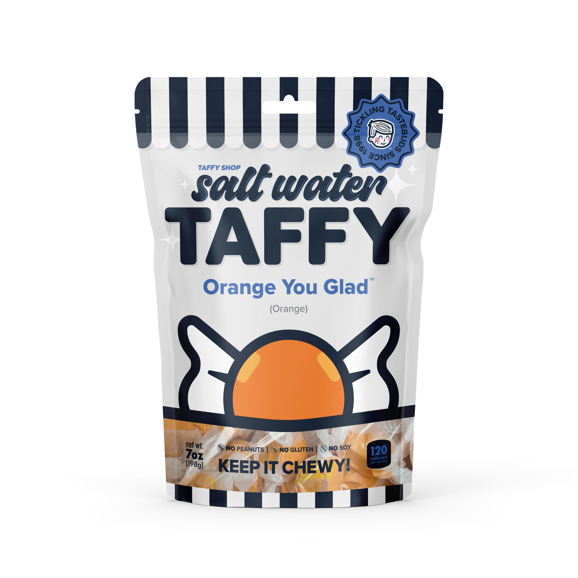 Orange You Glad™ Taffy (Orange) [Personal - 7oz]