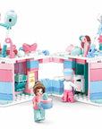 Food Court Candy House Building Brick Kit (324 Pcs)