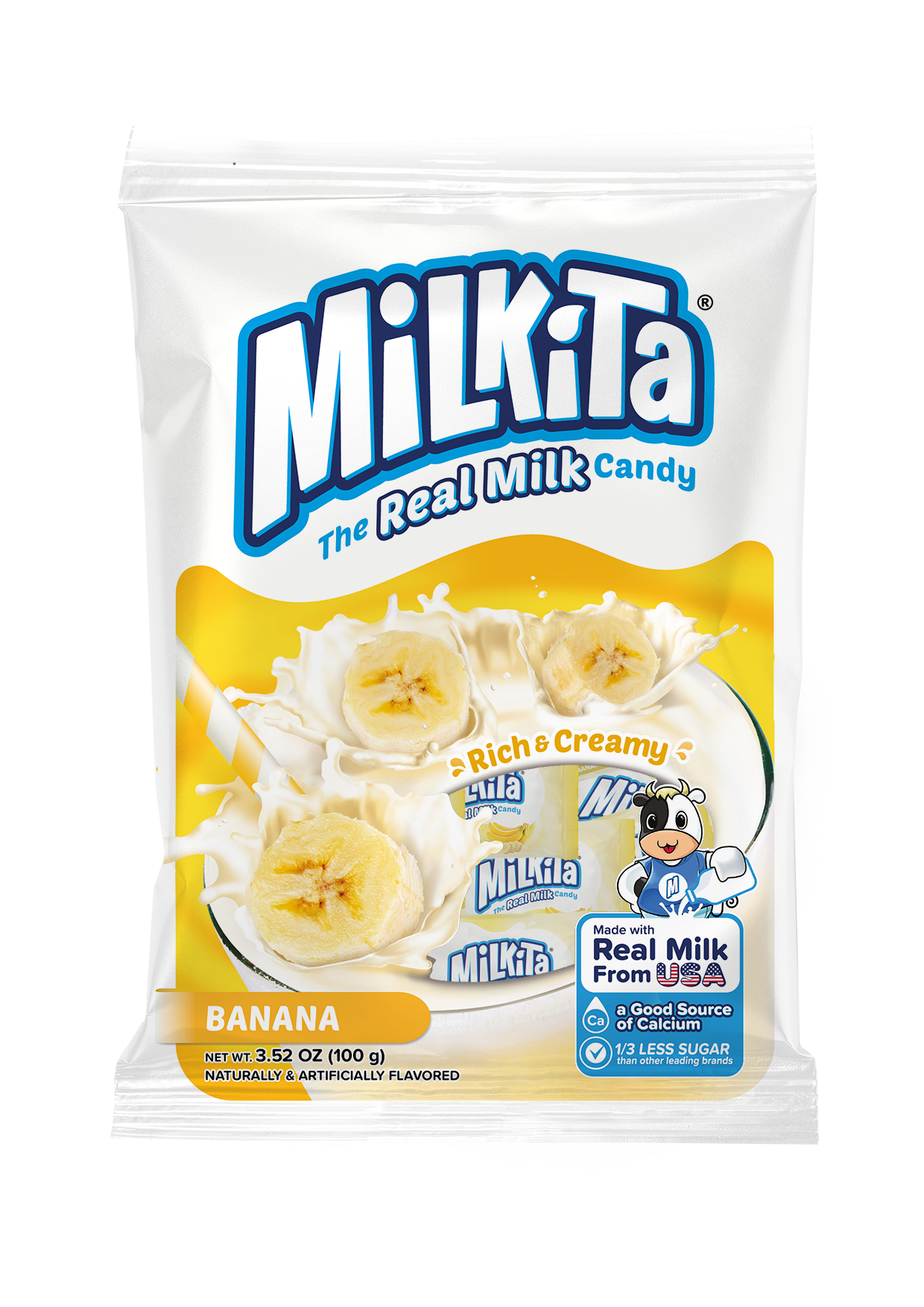 Milkita The Real Milk Candy Banana 100 g
