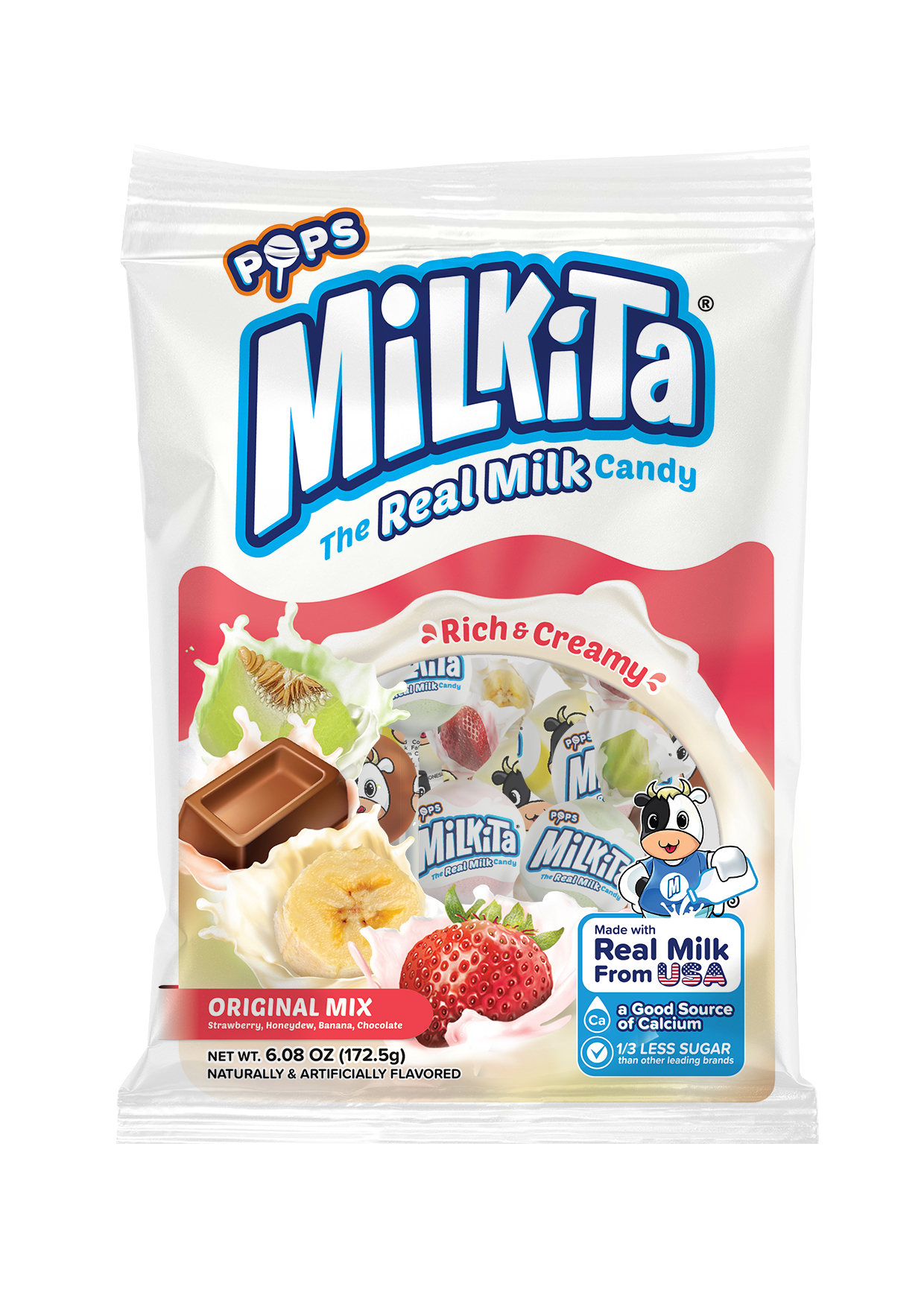 Milkita The Real Milk Lollipop Original Mix 172.5 g