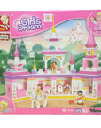 Girl's Dream Magical Castle Building Brick Kit (385 Pcs)