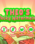 Theo's Wacky Watermelon (55 Pc) Watermelon Sugar Free Gum