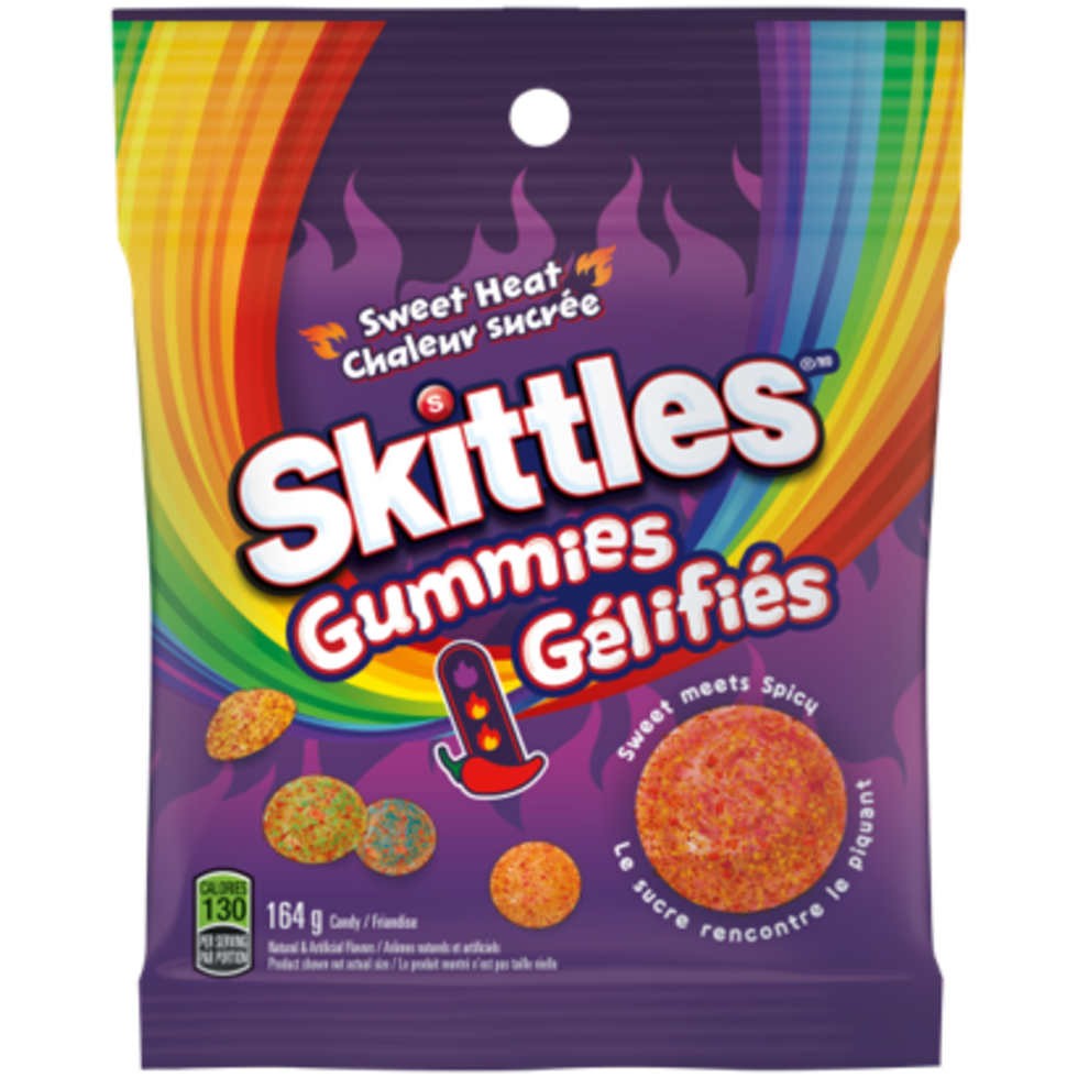 Skittles Peg - Sweet Heat Gummies 164g