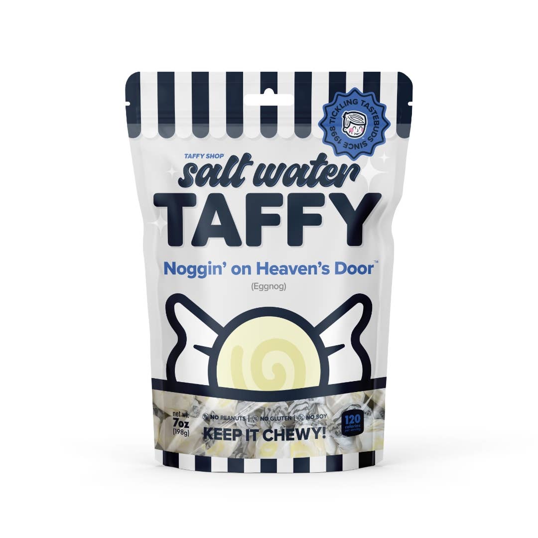 Noggin' on Heaven's Door™ Taffy (Eggnog): Personal (7oz)