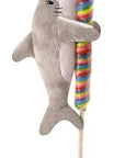 10" (24cm) Lollyplush Great White Shark w/14" Lollipop