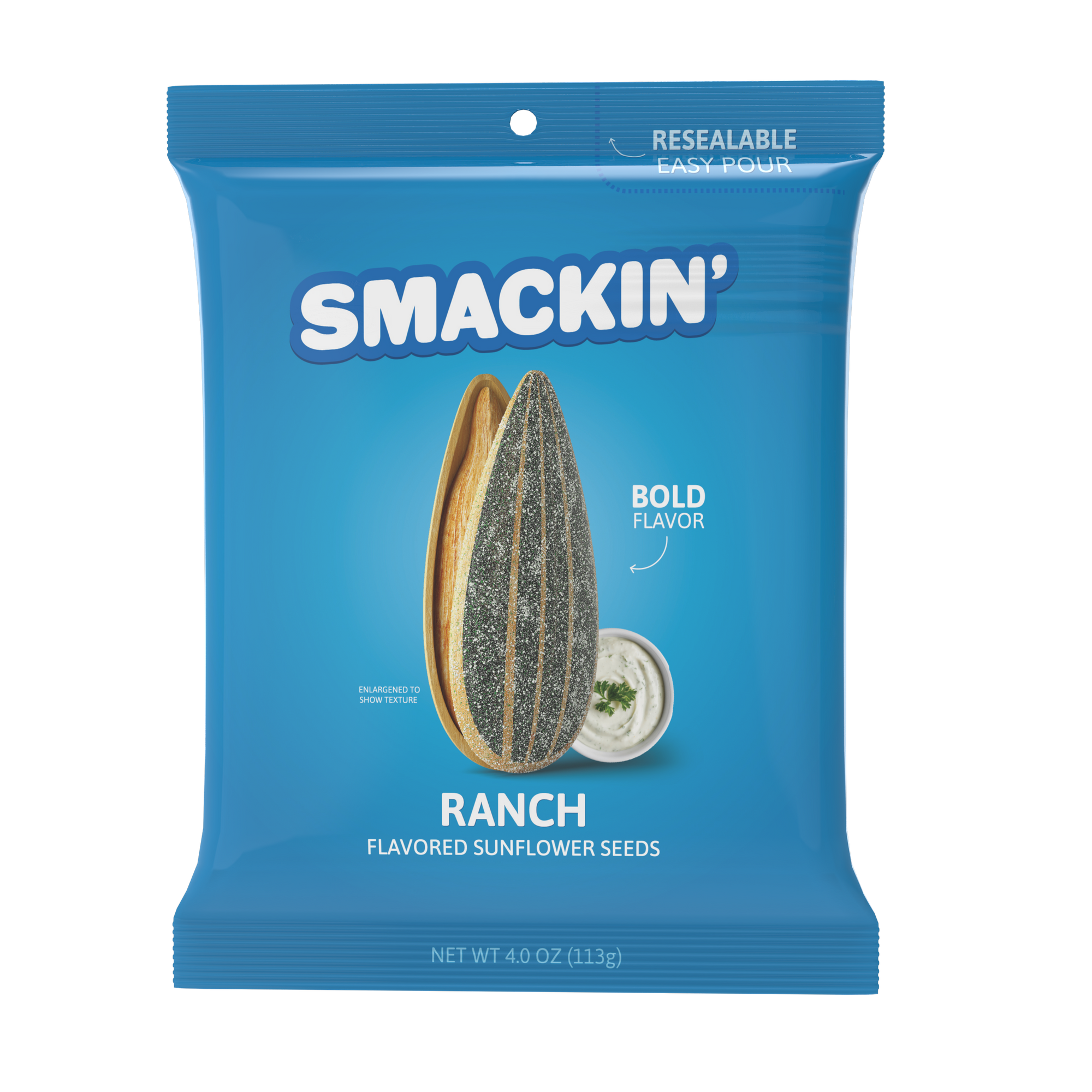 SMACKIN&#39; RANCH Sunflower Seeds (4 oz)