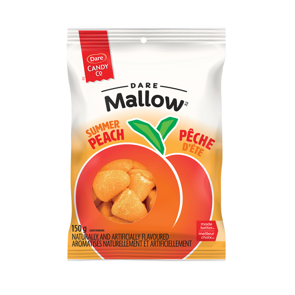 Dare Mallow Summer Peach 150g