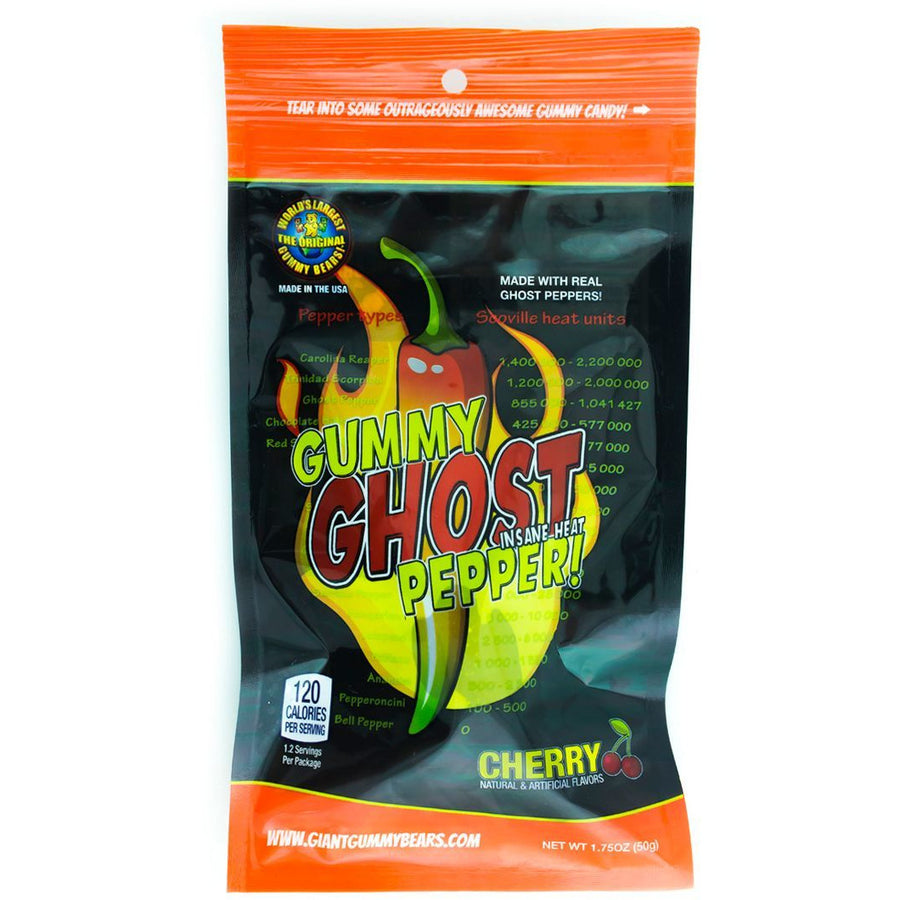 Gummy Ghost Pepper Insane Heat 1.75oz (50g)