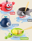 Kids Kitchen Cooking Toy Set Pretend Play Cookware Playset