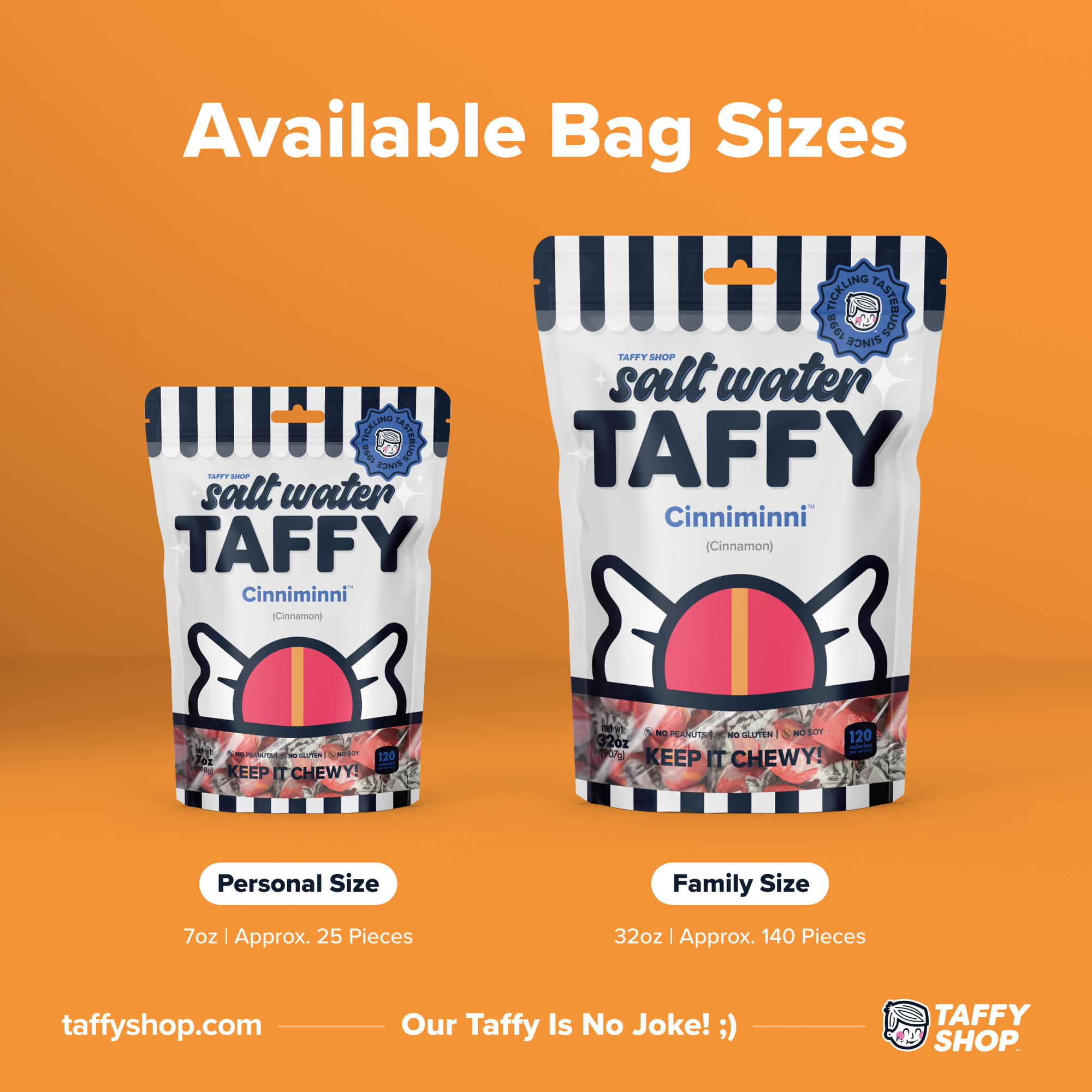 Cinniminni™ Taffy (Cinnamon) 7oz