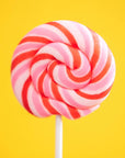 Handmade Whirl Lollipop: Root Beer