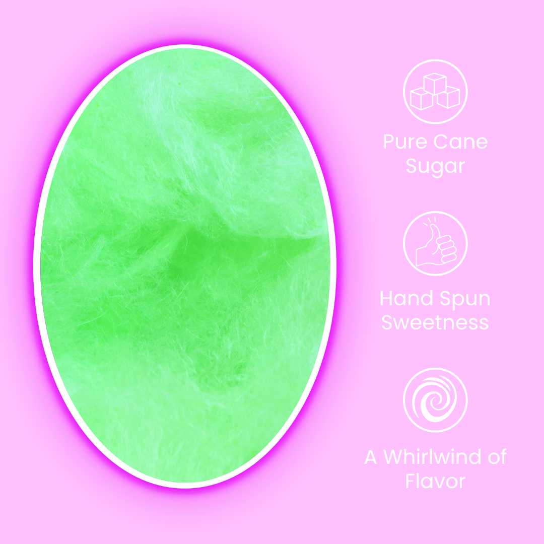 Handmade Watermelon Cotton Candy