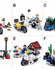 Motorcycle Building Brick