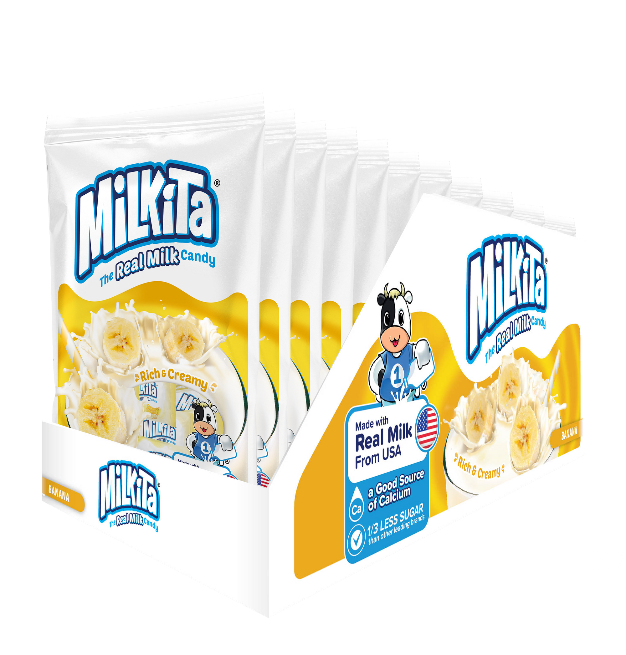 Milkita The Real Milk Candy Banana 100 g