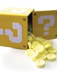 Super Mario Question Mark Coin Candies Tin