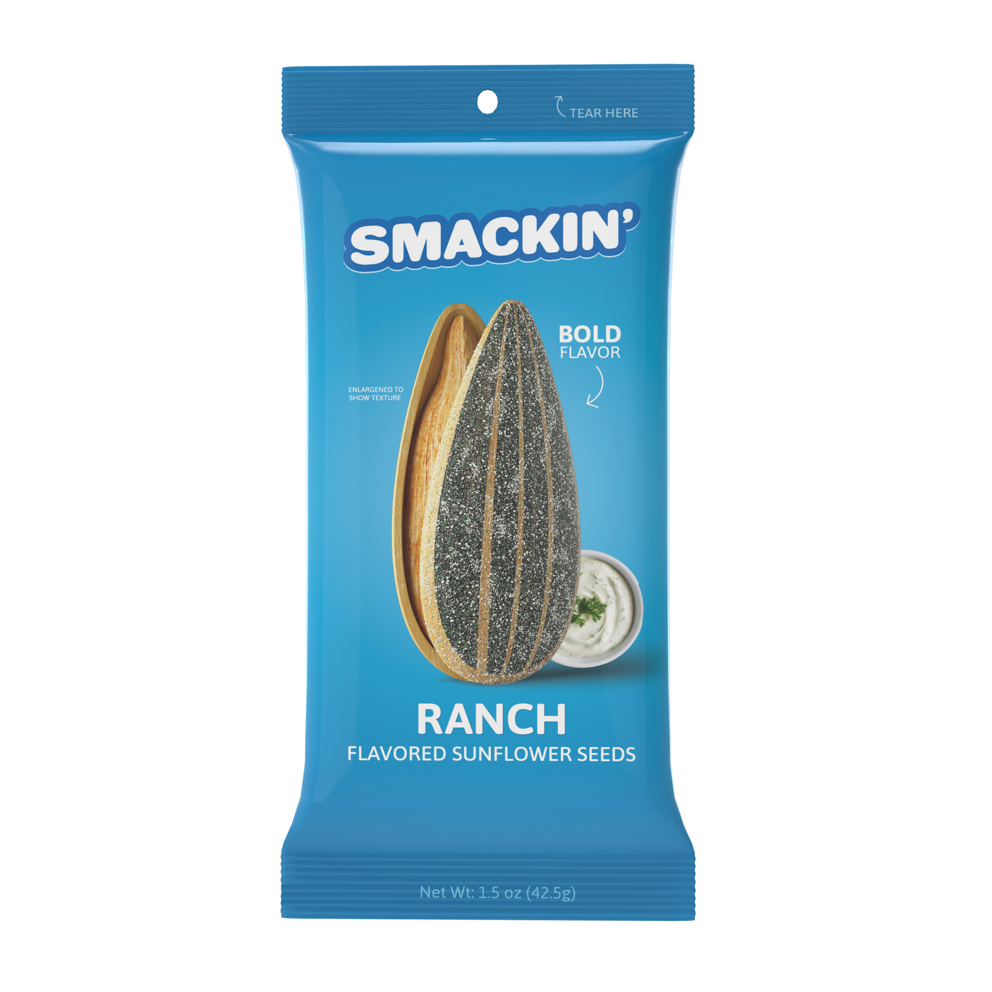 SMACKIN&#39; RANCH Sunflower Seeds (4 oz)