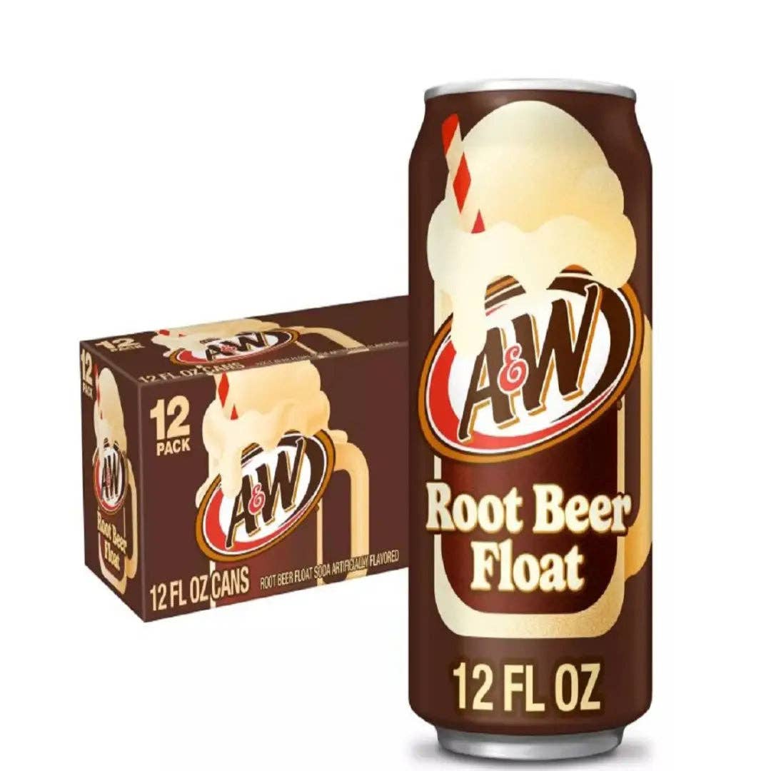 A&amp;W Root Beer Float Soda 355 mL Can [1 Can]