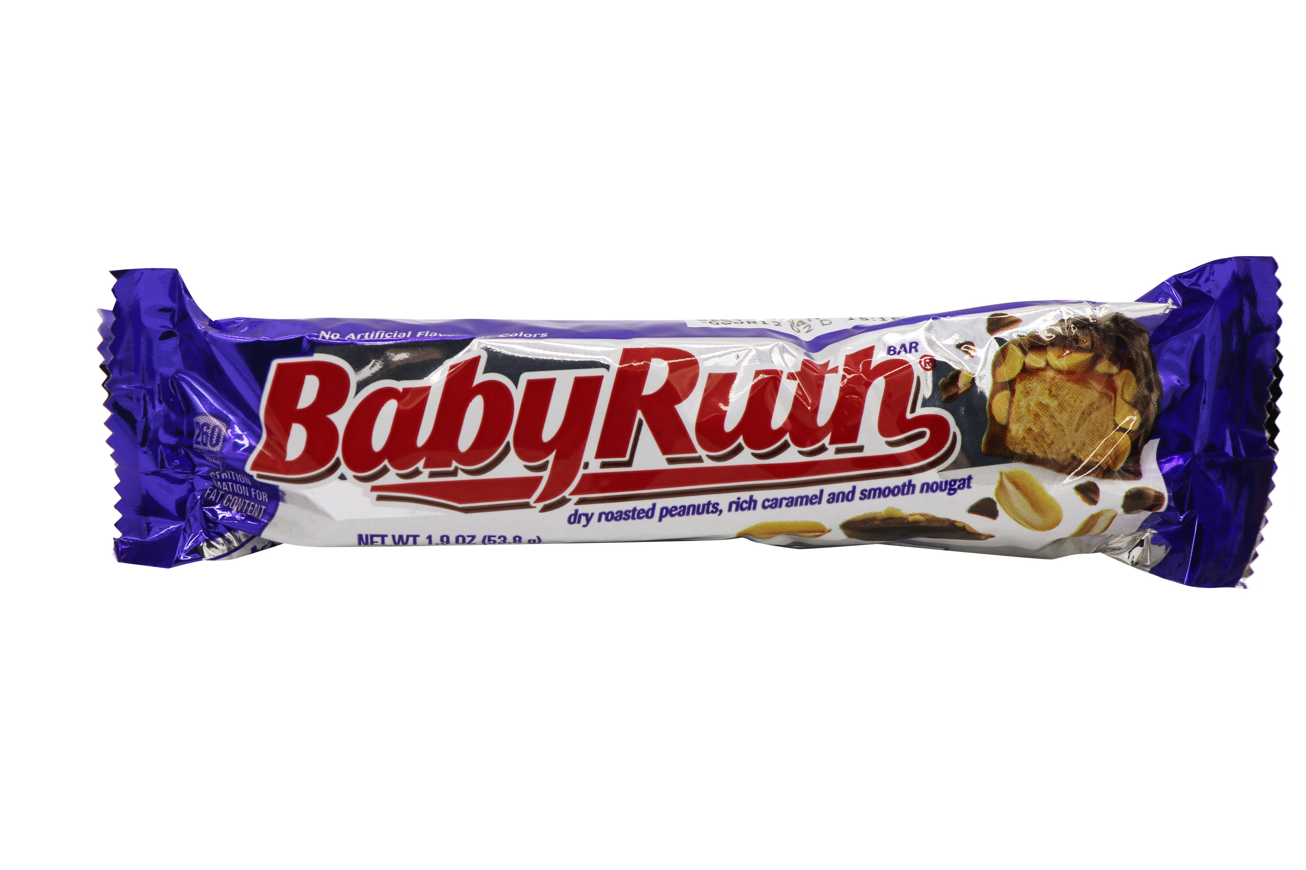 Baby Ruth Candy Bar 1.9oz – Dale’s Candy Co.