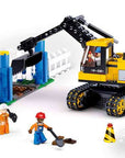 Construction Traxcavator Building Brick Kit (614 Pcs)
