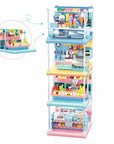Mini Handicraft Building Brick Series, Food Shop Display Set