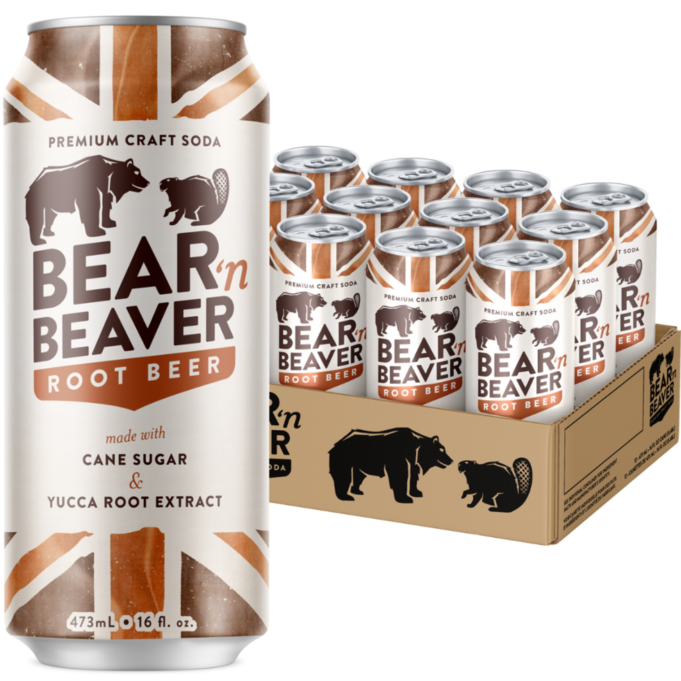Bear N Beaver - Root Beer 473ml [1 Can]