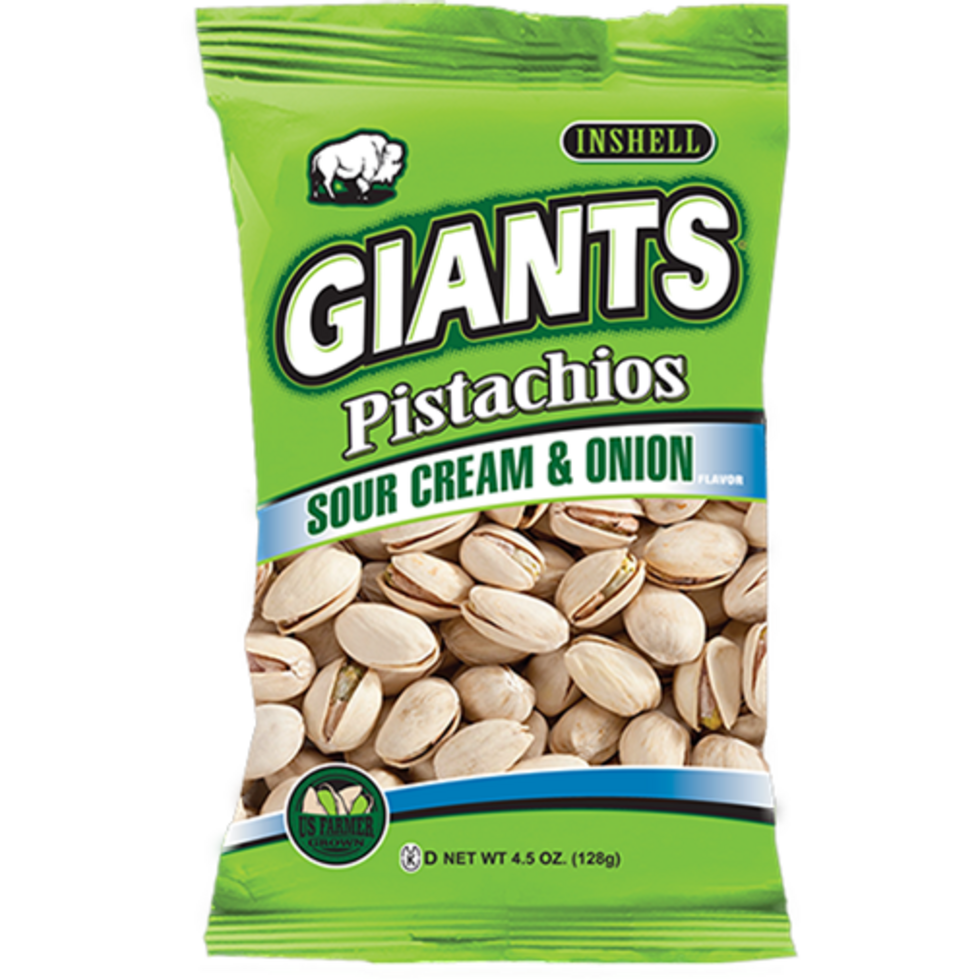 Giants Pistachio Sour Cream &amp; Onion 128g