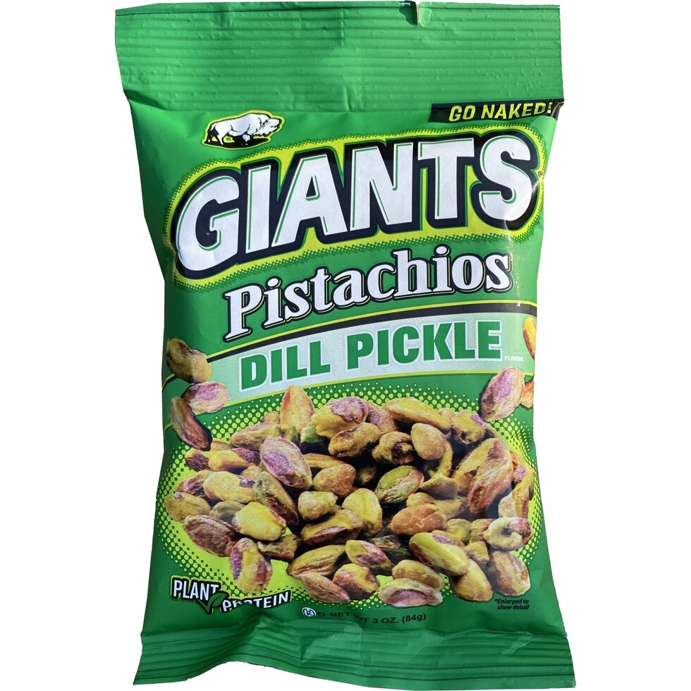 Giants Pistachio Naked Dill Pickle 84g