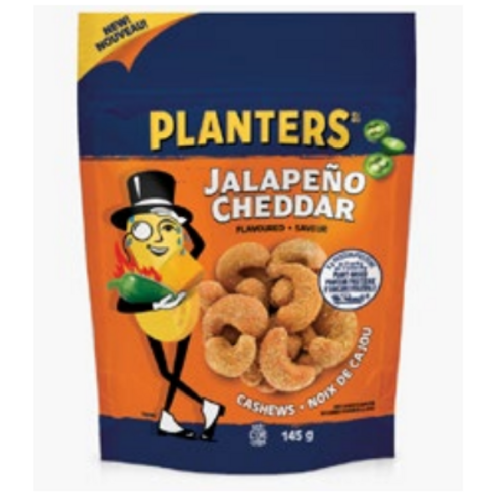 Planters Jalapeno Cheddar Cashew 145g