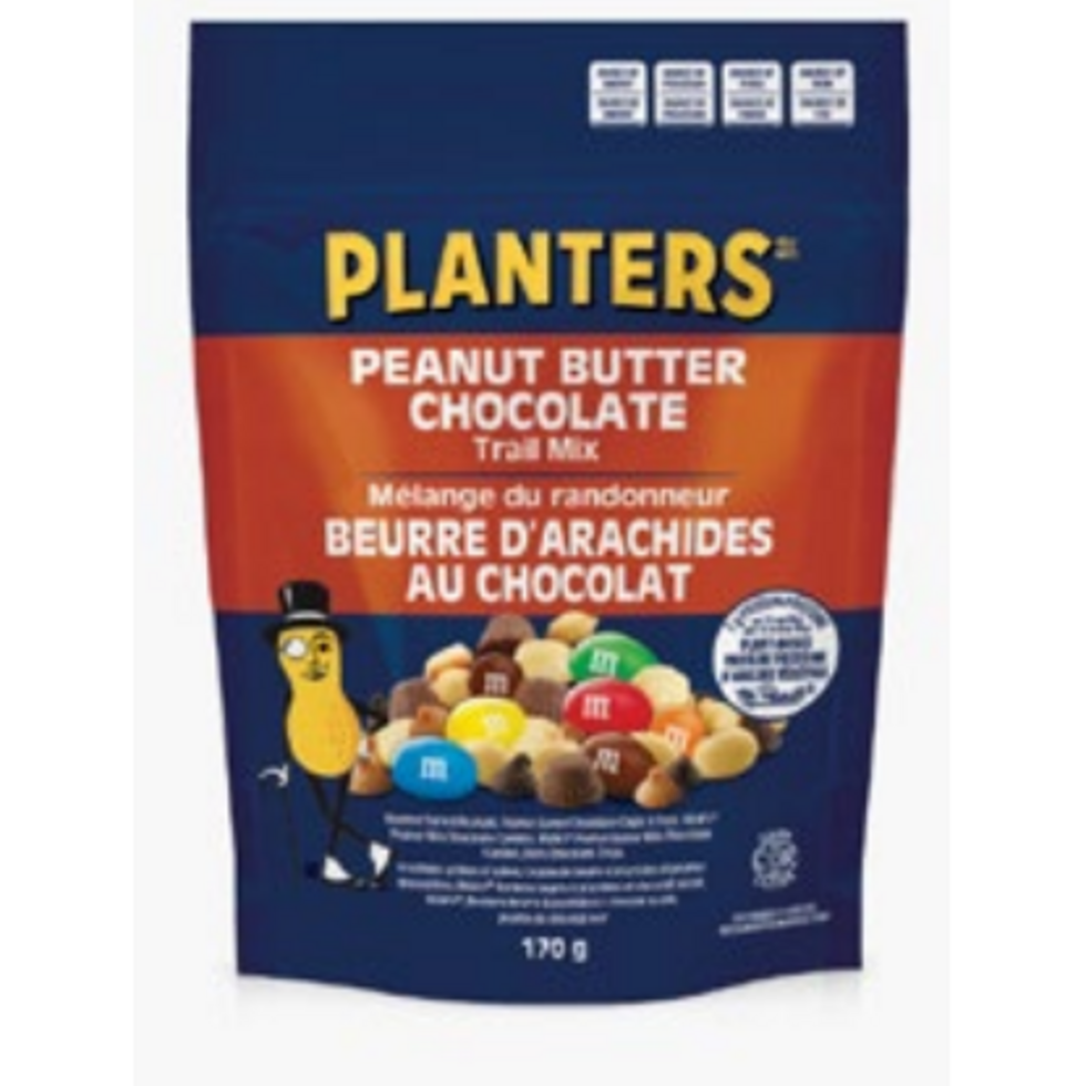 Planters Peanut Butter Choc Trail Mix 170g
