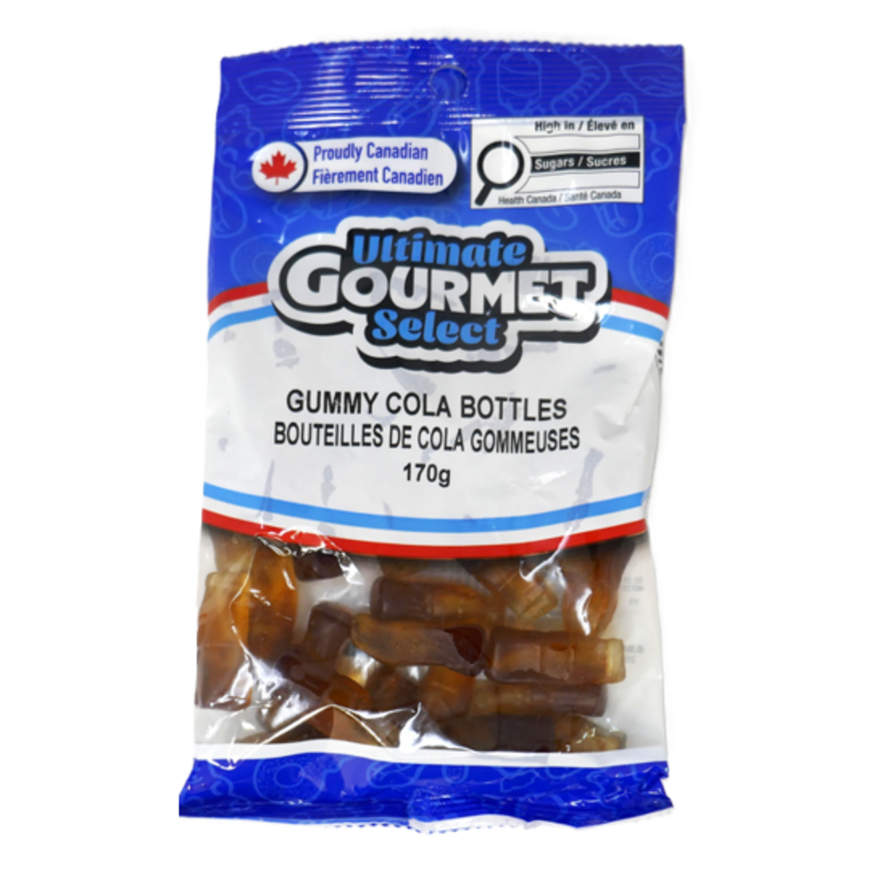 UGPT Gummy Cola Bottles 170g