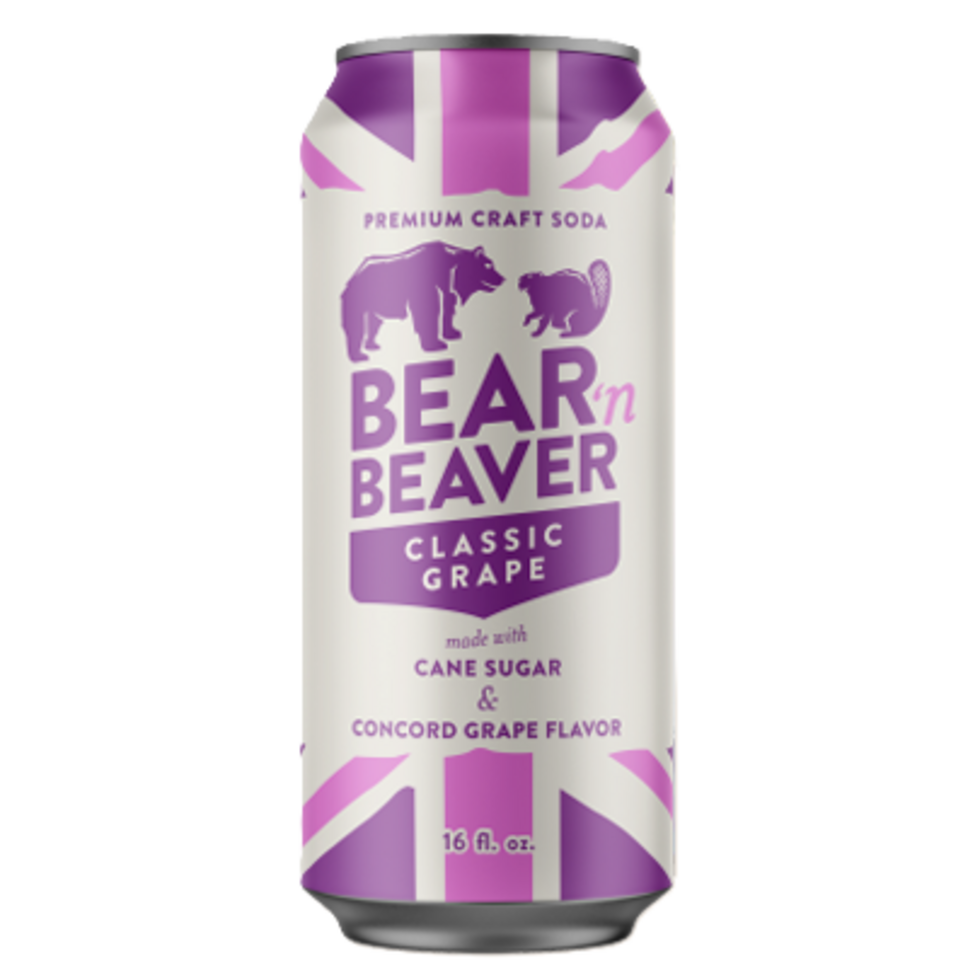 Bear N Beaver - Classic Grape 473ml [1 Can]