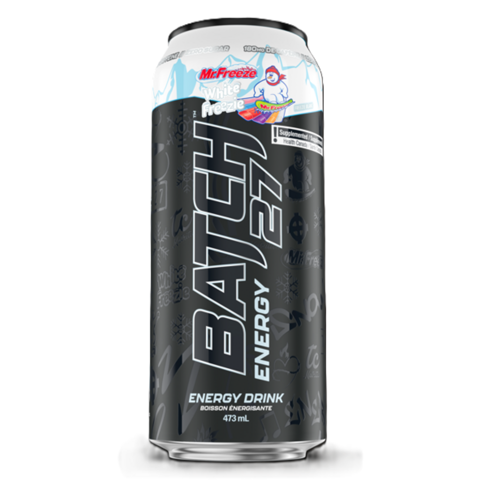 Batch 27 White Freezie 473ml - Energy Drink