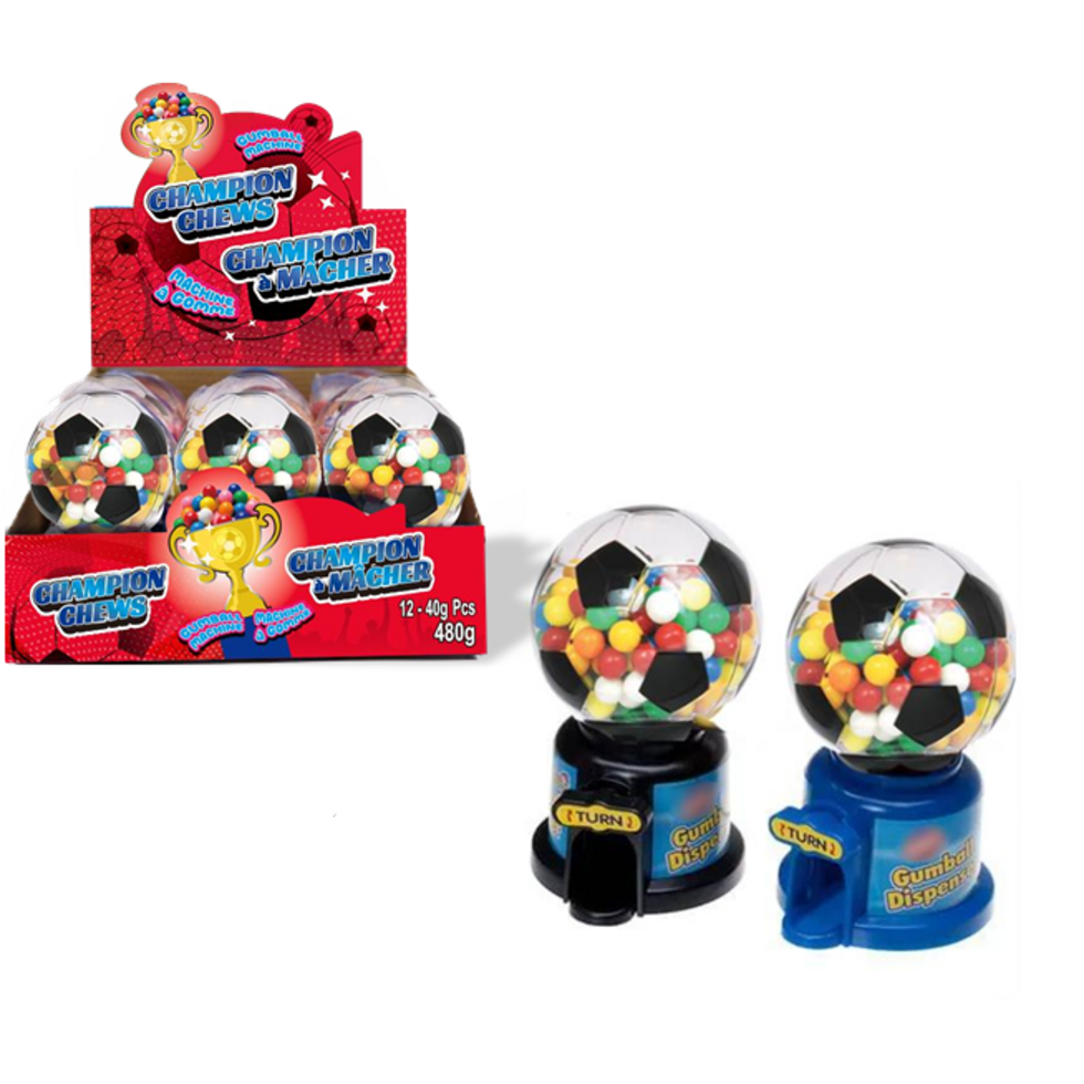 Champion Chews Gumball Machine 40g [1 Item]