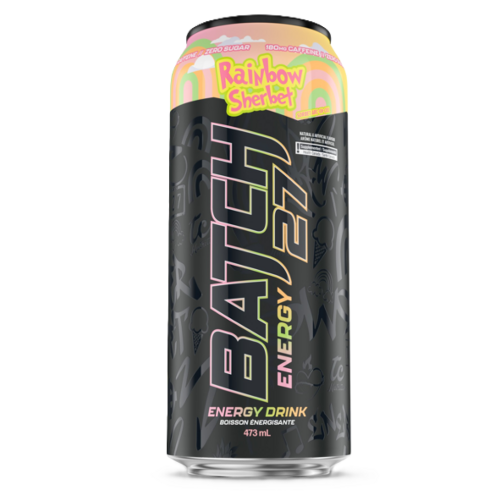 Batch 27 Rainbow Sherbet 473ml - Energy Drink