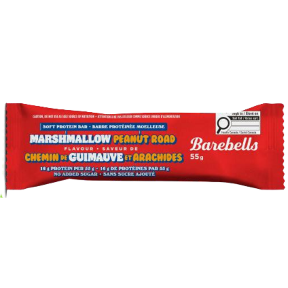 Barebells Protein Bar -Marshmallow Peanut Road Soft 55g