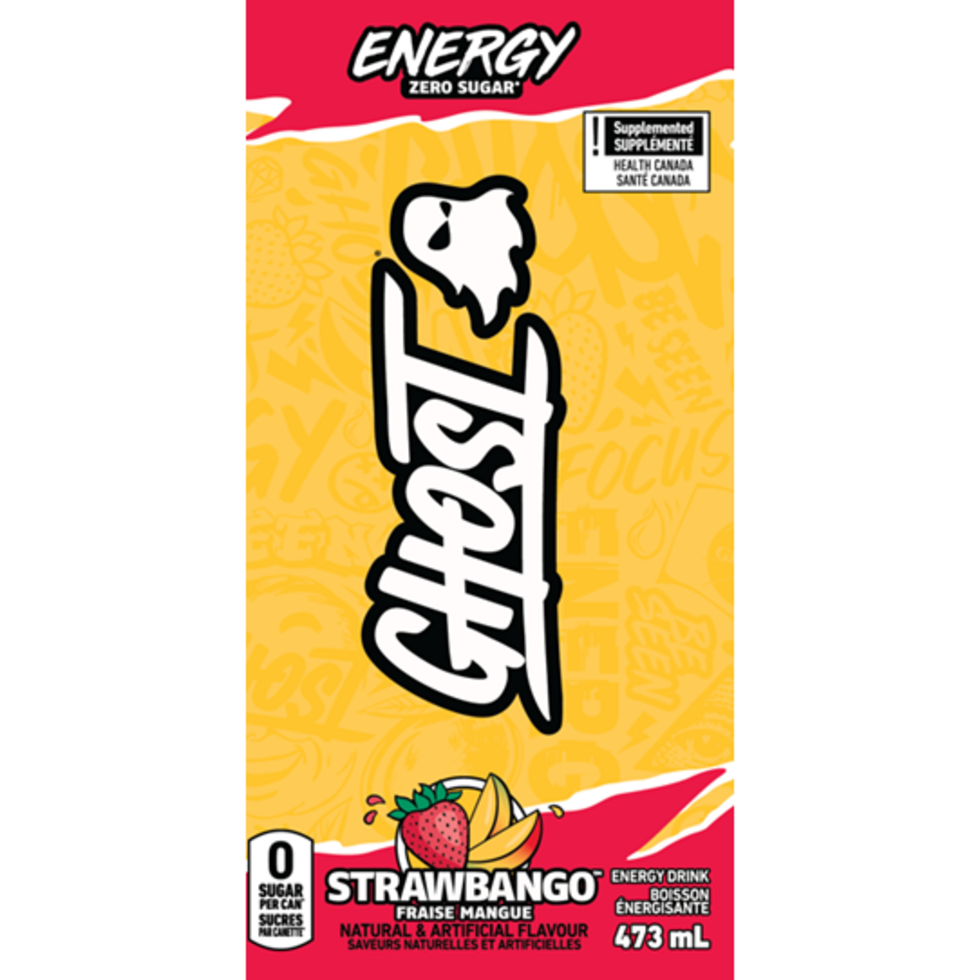 Ghost Energy Strawbango 473ml [1 Can]