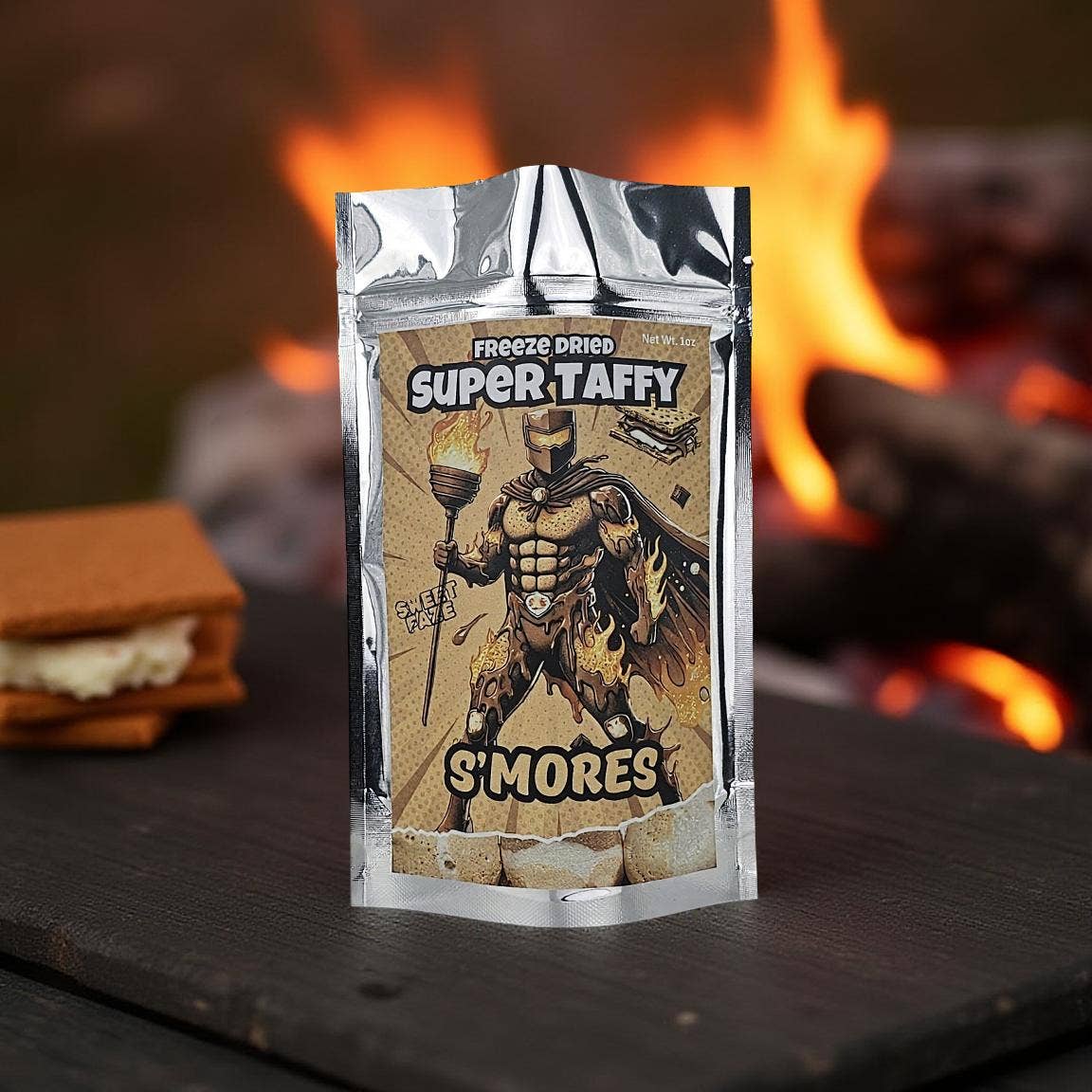 Freeze Dried Super Taffy | S'mores
