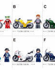 Motorcycle Building Brick