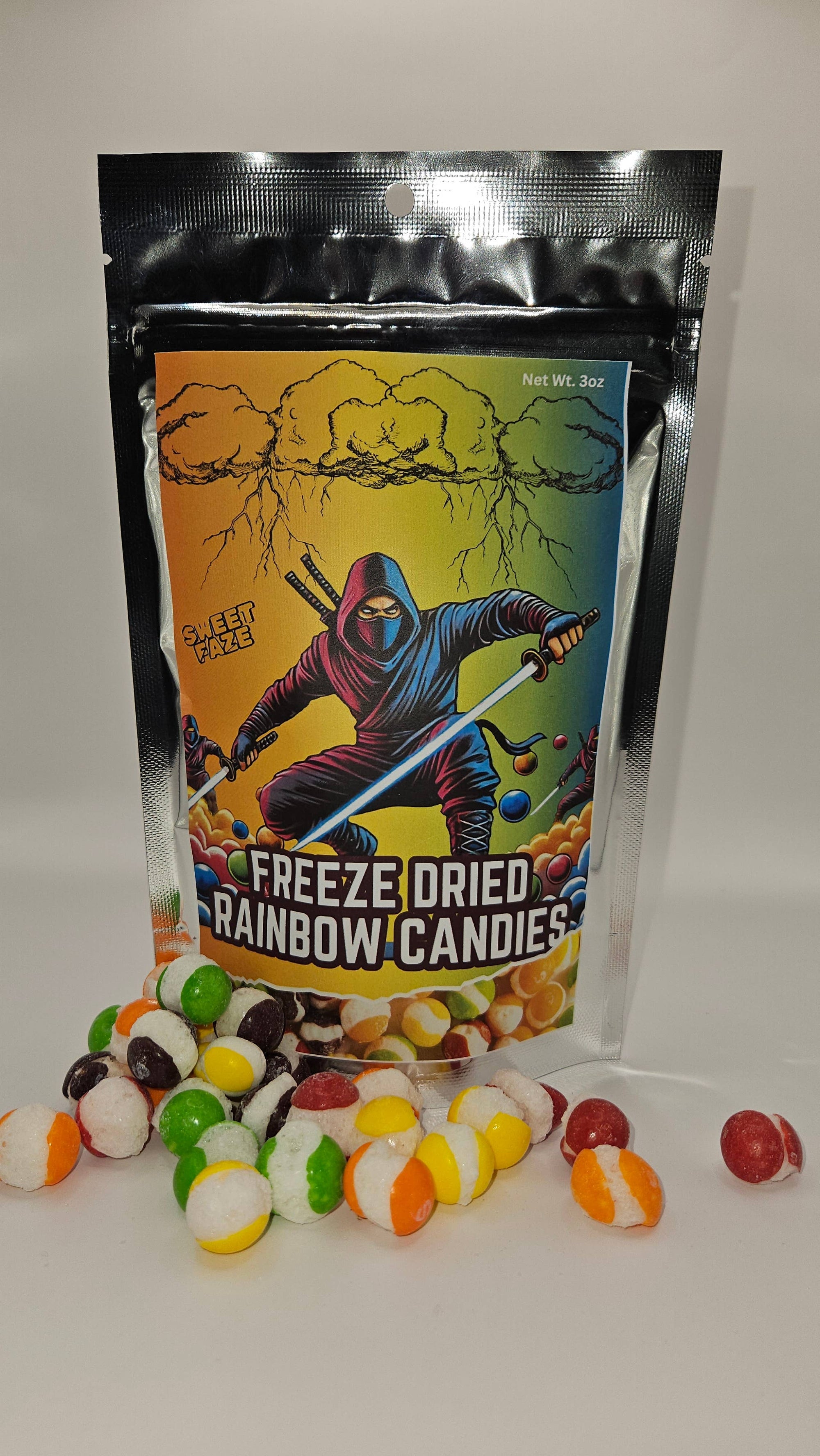 Freeze Dried Rainbow Candies
