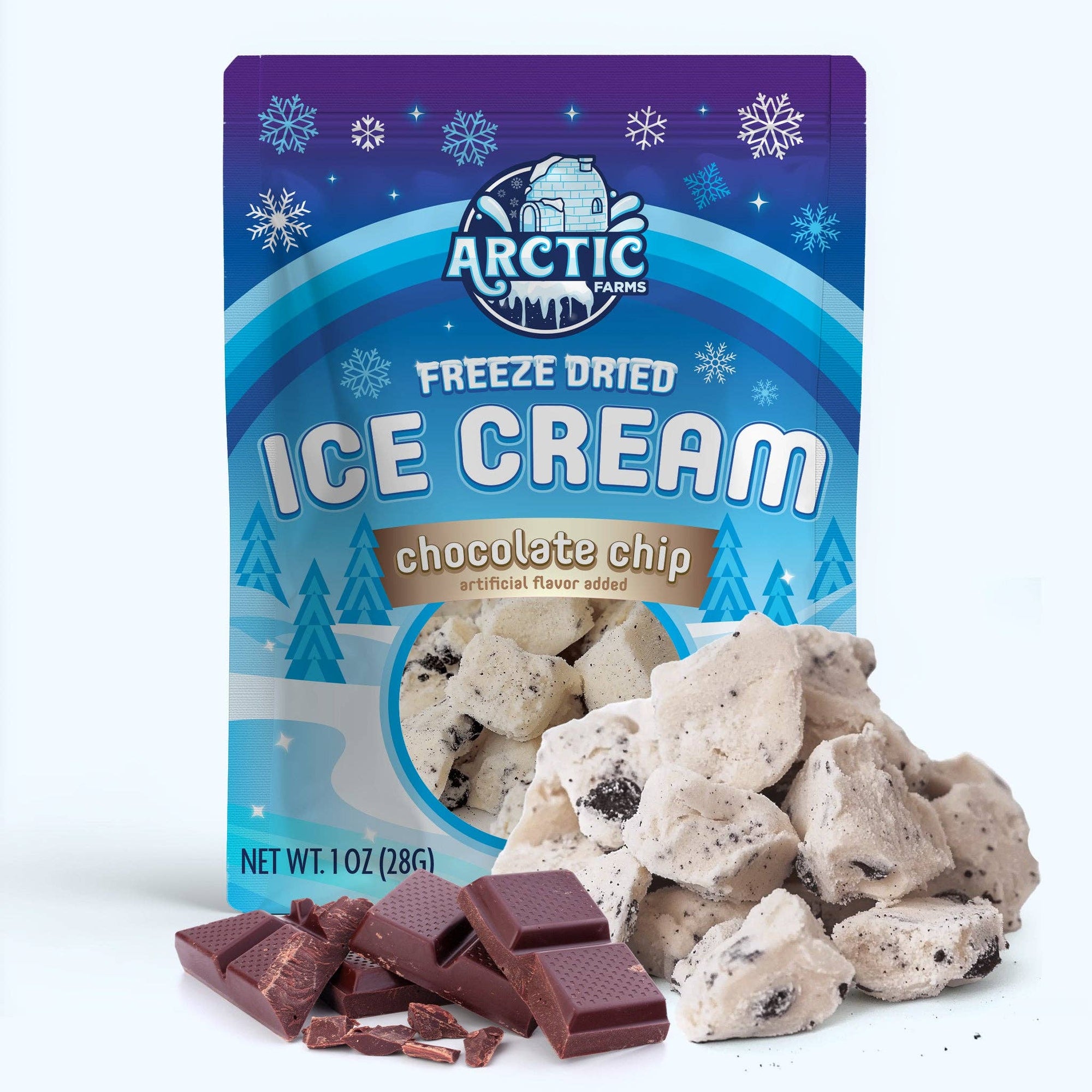 Freeze Dried Ice Cream That Does Not Melt (Bits) (1oz): Cotton Candy (Mix)